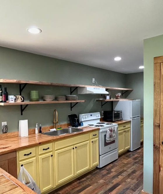 Tiny Home Kitchen — Sunflower Contracting LLC